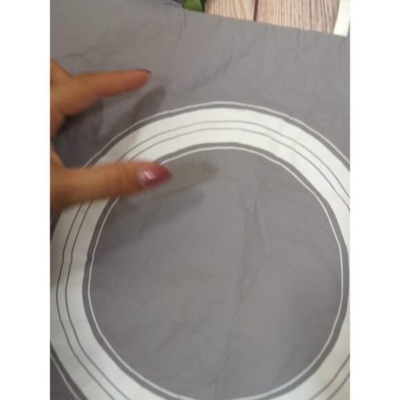 Apple Park California Nylon Reusable Packable Shopping Bag Tote LOGO Grey - Picture 3 of 8